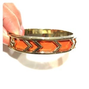 House of Harlow Orange Aztec Bracelet